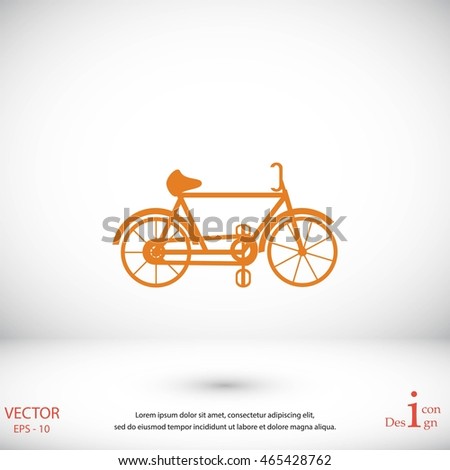 bicycle vector icon
