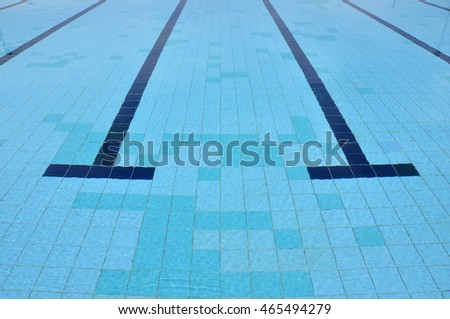Swimming pool and lane