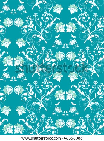 Seamless pattern. All elements and textures are individual objects. Vector illustration scale to any size.