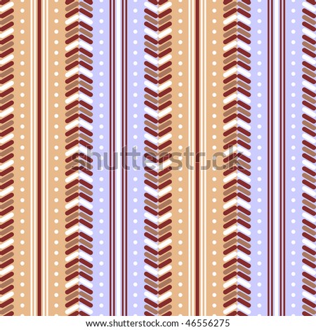 Seamless striped pastel pattern (vector)