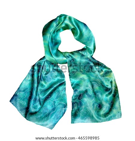 The silk scarf