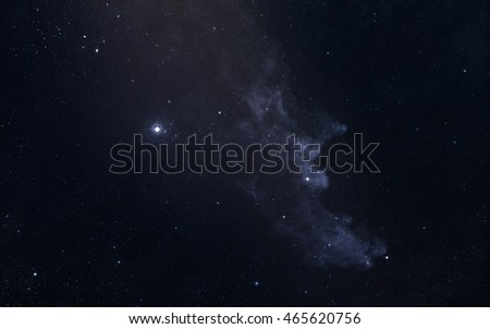 Starfield. Beauty of universe - Elements of this Image Furnished by NASA