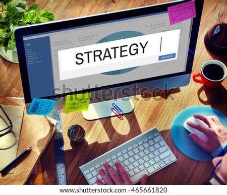 Strategy Analytics Solution Business Concept