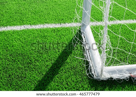 soccer ball green grass field, soccer line