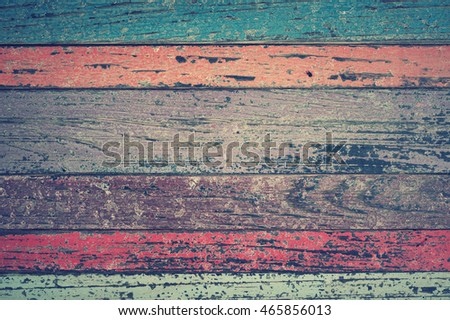 Vintage Wood Wall For text and background