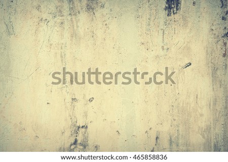 Old concrete wall for background.Vintage Tone