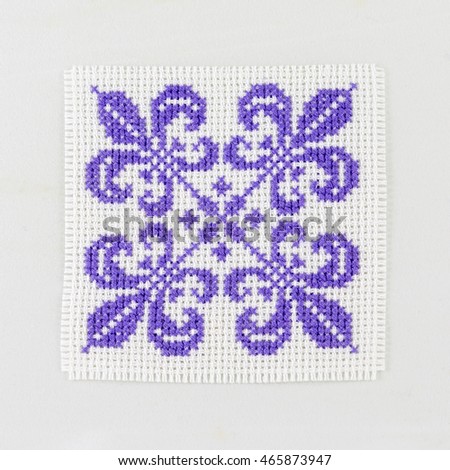Renaissance embroidery pattern