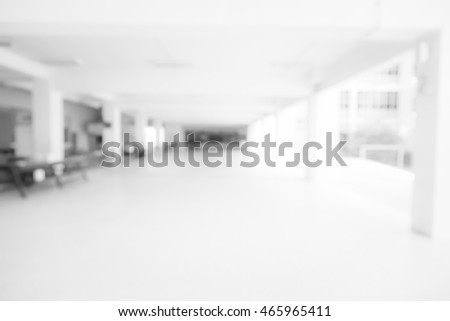 Abstract beautiful blurred shop background. Interior clean cafe pay lifestyle new counter bar concept for banner, billboard, mobile desktop wallpaper solution: Idea for insert create text and number.