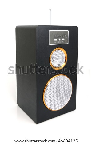 Speaker, MP3-player and FM-receiver