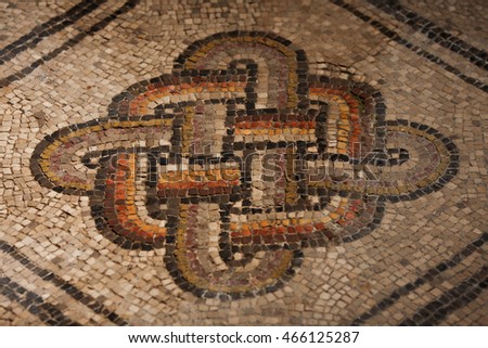 Floor mosaic Basilica di Santa Maria Assunta in Aquileia
