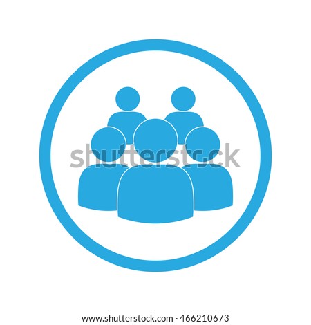 People Icon Royalty-Free Stock Photo #466210673