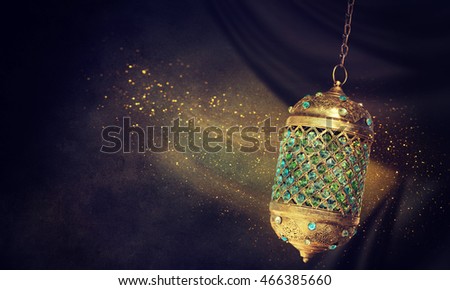 Traditional arabic lantern