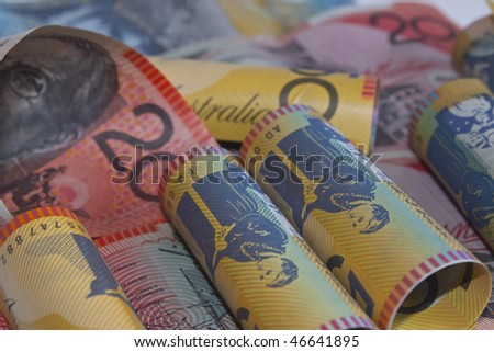 bank roll of australian dollars
