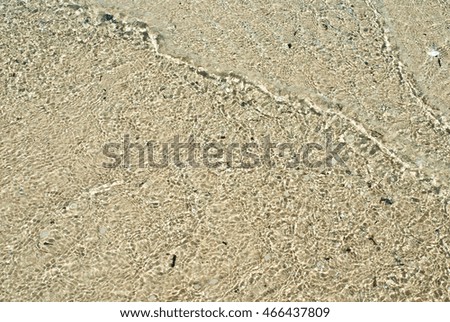 close up of water and sand - beach - natural abstract background