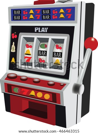 machine slot machine game Royalty-Free Stock Photo #466463315