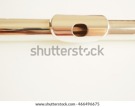 flute lip plate Royalty-Free Stock Photo #466496675