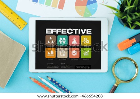 Effective Concept on Tablet PC Screen