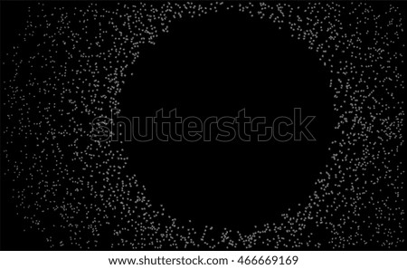Abstract background design with random circles. Vector illustration.