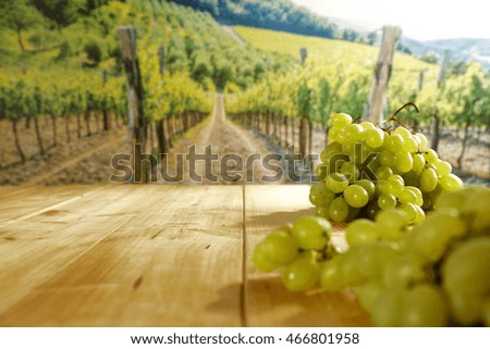 green grapes on board