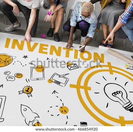 Vision Thinking Progress Invention Design Graphic Concept