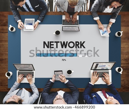 Network Software Upgrade Technology Concept