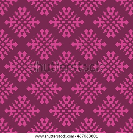Magenta abstract background, striped textured geometric seamless pattern