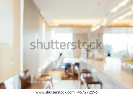 Abstract blur hotel lobby interior for background