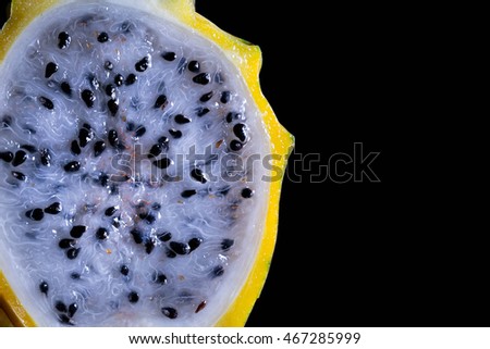 Yellow Dragon Fruit Detail