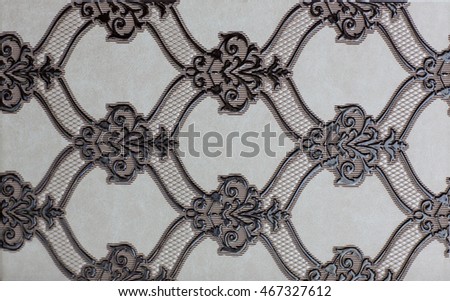 tile with abstract geometry