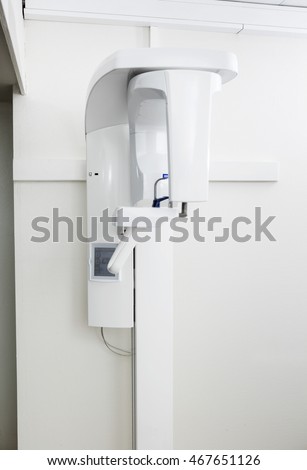 White Panoramic Xray Machine In Dentistry