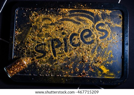 spices background