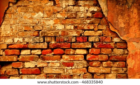 Photo of brick texture.