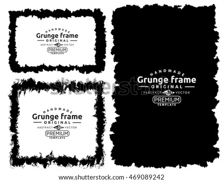 Grunge frame set