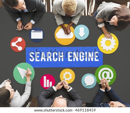 Seo Search Engine Optimization Searching Concept