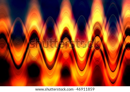 Abstract background that looks like fierce flames.