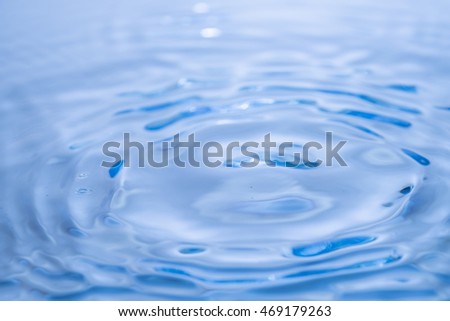 Blue fresh water liquid texture background. Ripple wave texture.
