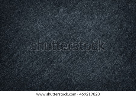 Dark grey black slate stone abstract background 