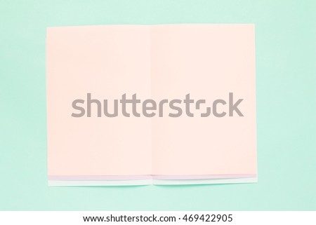 Creative colorful pastel paper background. Light and shadow.