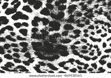 Distressed overlay texture of natural fur, grunge vector background. abstract halftone vector illustration