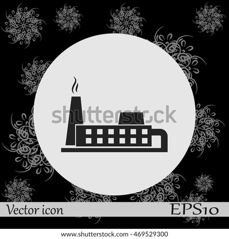 Factory vector icon
