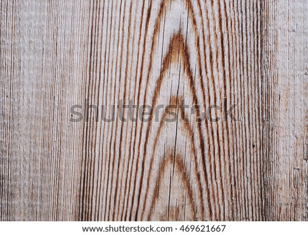 Wide old wood plank with tracery, desaturated