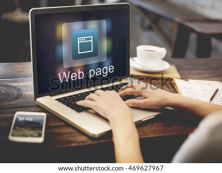 Website Network Online Communication Concept
