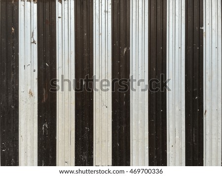 Old galvanized door texture background
