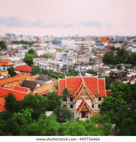 Temple in Bangkok Thailand
