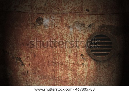 Light on old wall. Grunge background