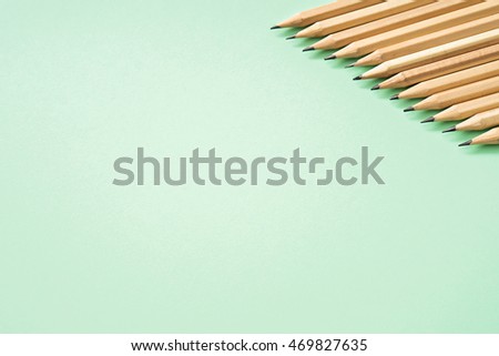 image of many pencils on table