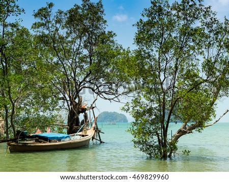 beautiful sea in southern thailand