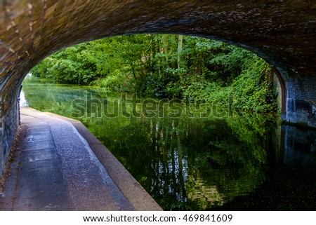 RegentÂ´s canal in London, England, United Kingdom