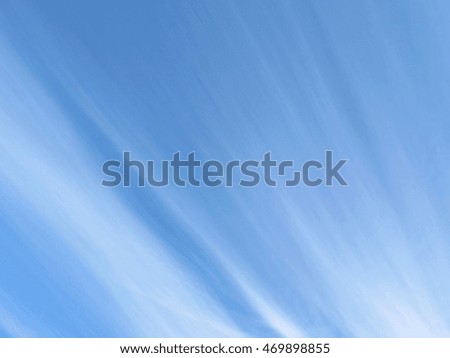 blue sky background with cirrus clouds