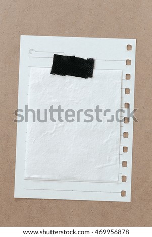 vintage of note paper background and copy specs you can input text to it.